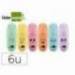 ROTULADOR LIDERPAPEL 1/4 MM MINI FLUORESCENTE PASTEL SURTIDOS