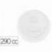 TAPA DE PLASTICO BIODEGRADABLE PARA VASO DE 290 CC PAQUETE DE 100 UDS