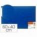 TABLERO DE FIELTRO MARCA LIDERPAPEL MURAL COLOR AZUL 40X60 CM