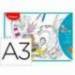 MANTEL PARA COLOREAR MARCA MAPED INDIVIDUAL DIN A3 PACK DE 15 UNIDADES SURTIDAS