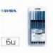 ROTULADOR LYRA AQUA BRUSH ACUARELABLE DOBLE PUNTA Y PINCEL TONOS GRISES BLISTER DE 6 UDS SURTIDAS
