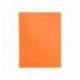 CARPETA LIDERPAPEL ESCAPARATE 60 FUNDAS POLIPROPILENO DIN A4 COLOR NARANJA FLUOR OPACO