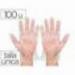 GUANTES DE PLASTICO DESECHABLES TALLA UNICA CAJA 100 UNIDADES