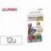 LAPICES DE COLORES ALPINO EXPERIENCE ACUARELABLE MINA PREMIUM 3,3 MM SPECIAL COLORES CAJA METALICA DE 7 COLORES