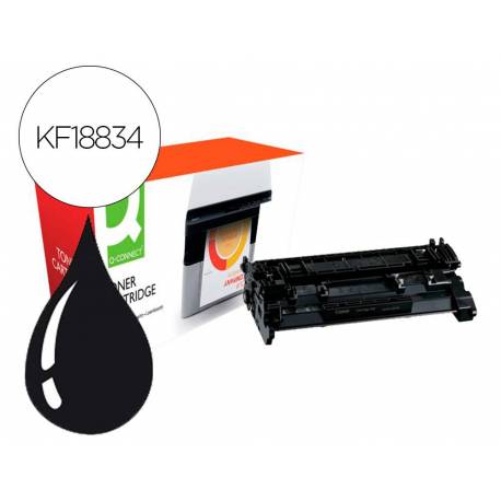 TONER COMPATIBLE Q-CONNECT CANON LBP214-HY I-SENSYS LBP 212 / 214 / 215 ALTO RENDIMIENTO COLOR NEGRO 9200