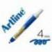 ROTULADOR ARTLINE CLIX FLUORESCENTE EK-63 COLOR AZUL PUNTA BISELADA 4 MM