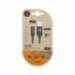 CABLE USB 2.4 TECH ONE TECH BRAIDED NYLON TIPO USB-C MULTI MICRO USB LONGITUD 1 MT NEGRO
