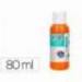 PINTURA ACRILICA LIDERPAPEL BOTE DE 80 ML COLOR NARANJA