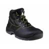 BOTAS DELTAPLUS DE SEGURIDAD PIEL CRUPON PIGMENTADA SUELA PU BI-DENSIDAD NEGRO TALLA 36
