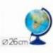 GLOBO TERRAQUEO MARCA LIDERPAPEL CON LUZ FISICO Y POLITICO DIAMETRO 26 CM
