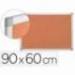 Pizarra corcho q-connect marco de aluminio 150x100 cm extra corcho 5 mm