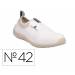 ZAPATOS DE SEGURIDAD DELTAPLUS MICROFIBRA PU SUELA PU MONO-DENSIDAD BLANCO TALLA 42