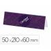 IDENTIFICADOR SOBREMESA MARCA ARCHIVO 2000 PREMIUM POLIESTIRENO CRISTAL TRANSPARENTE 50X210X60 MM