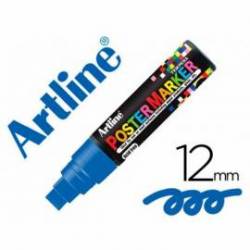 Rotulador Artline Poster Marker EPP-12 Punta Redonda Trazo 12mm Azul