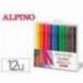 ROTULADOR MARCA ALPINO DUAL ARTIST COLOR EXPERIENCE ESTUCHE DE 12 UNIDADES COLORES SURTIDOS