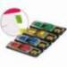 Banderitas separadoras flechas. Dispensador de 96 banderitas de 4 colores clasicos