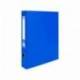 Modulo Liderpapel 3 archivadores folio 2 anillas mixtas 40mm color azul.