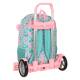 MOCHILA SAFTA CON CARRO VICKY MARTIN BERROCAL MINT PARADISE 460X300X140 MM