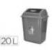 Papelera Q-Connect plastico 20 litros