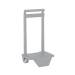 CARRO ESCOLAR SAFTA PORTAMOCHILA GUARDERIA PLATA PVC