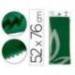 Papel seda Liderpapel verde oscuro paquete 5 hojas