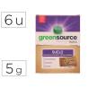 LIMPIADOR DE SUELOS MARCA BUNZL GREENSOURCE ECOLOGICO PASTILLA DE 5 GR PAQUETE DE 6 UNIDADES