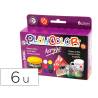 PINTURA ACRILICA MARCA PLAYCOLOR ACRYLIC BASIC 40 ML CAJA DE 6 UNIDADES COLORES SURTIDOS