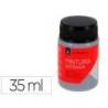 PINTURA LATEX MARCA LA PAJARITA SATINADA L-33 BOTE 35 ML AZUL PORCELANA