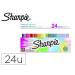 ROTULADOR MARCA SHARPIE FINE BLISTER DE 24 UNIDADES COLORES SURTIDOS