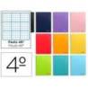 Cuaderno espiral Marca Liderpapel Witty Tamaño cuarto 80H Tapa dura Pauta 46º 75 g/m2 Colores surtidos (no se puede elegir)