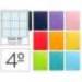 Cuaderno espiral Marca Liderpapel Witty Tamaño cuarto 80H Tapa dura Pauta 46º 75 g/m2 Colores surtidos (no se puede elegir)