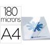 TAPA DE ENCUADERNACION MARCA GBG PVC CRISTAL TRANSPARENTE 180 MC DIN A4 PACK DE 100 UNIDADES