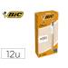 BOLIGRAFO MARCA BIC CUATRO COLORES WOOD CAJA DE 12 UNIDADES COLORES SURTIDOS