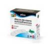 DISCO DE CIERRE PLICO VELCRO AUTOADHESIVO 20 MM DIAMETRO VERDE CAJA DE 200 UNIDADES