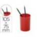CUBILETE PORTALAPICES ARCHIVO 2000 ECOGREEN 100% RECICLADO COLOR ROJO