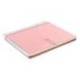 Bloc Liderpapel Din A4 micro crafty cuadrícula 5mm 5 bandas 4 taladros tapa forrada 90 gr 120 hojas rosa