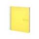 Bloc Liderpapel Din A4 micro crafty cuadrícula 5mm 5 bandas 4 taladros tapa forrada 90 gr 120 hojas amarillo