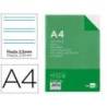 Recambio Liderpapel Folio 16 taladros 60gr pauta 2,5 mm