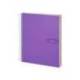 Bloc liderpapel Din A5 micro crafty cuadrícula 5mm 120 hojas tapa forrada 90 gr violeta