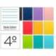 Cuaderno espiral Liderpapel Tamaño cuarto 80H Tapa dura Rayado Montessori 3,5 mm 75 g/m2 Colores surtidos (no se puede elegir)