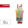 ROTULADOR MARCA STABILO NEON 72 BLISTER DE 8 UNIDADES COLORES SURTIDOS