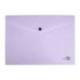 Carpeta dossier broche Liderpapel DIN A4 polipropileno 180 micras 50 hojas violeta