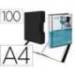 Carpeta escaparate 100 fundas Beautone negro