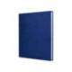Carpeta 4 anillas carton forrado mixtas Liderpapel Paper Coat lomo 40 mm color azul