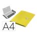 CARPETA LEITZ RECYCLE GOMAS TRES SOLAPAS DIN A4 POLIPROPILENO COLOR AMARILLO