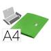 CARPETA LEITZ RECYCLE GOMAS TRES SOLAPAS DIN A4 POLIPROPILENO COLOR VERDE