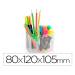 ORGANIZADOR DE SOBREMESA PLASTICFORTE COLOR TRANSPARENTE N 1 80X120X105 MM
