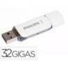 MEMORIA USB PHILIPS FLASH USB 2.0 32GB SNOW GREY