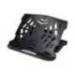 SOPORTE Q-CONNECT PARA PORTATIL HASTA 17" AJUSTABLE 7 ANGULOS DIFERENTES NEGRO 260X280X60 MM
