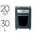 DESTRUCTORA DE DOCUMENTOS MARCA REXEL MOMENTUM EXTRA P420+ CAPACIDAD CORTE 20 H P4 DESTRUYE GRAPAS CLIPS CD Y